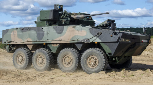 Remote-Controlled 30 mm Turret System on Universal Wheeled Chassis RCTS ...