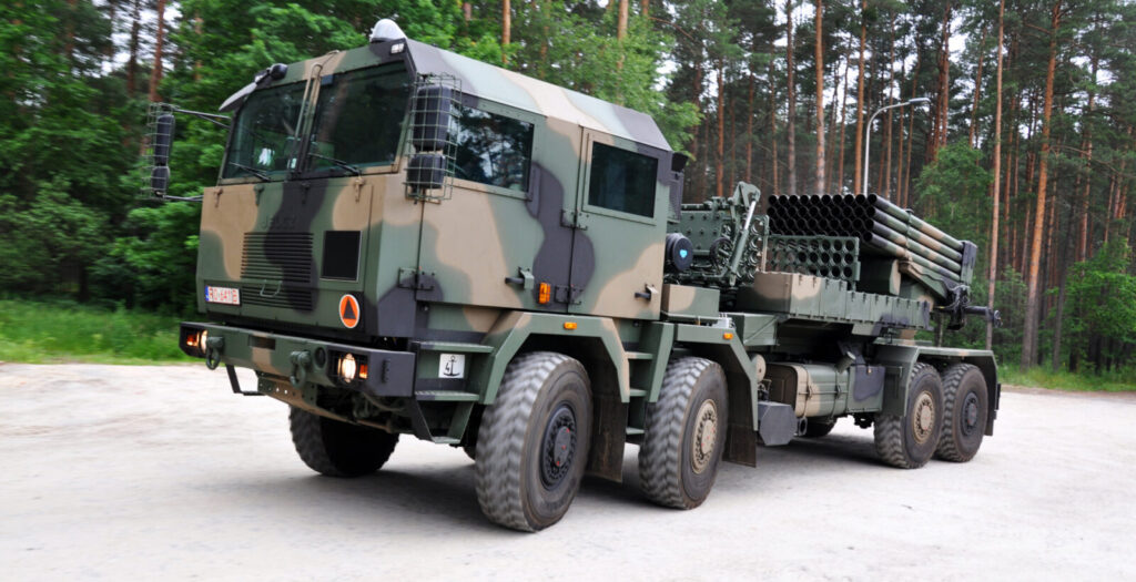 Wyrzutnia rakiet LANGUSTA II - modernizacja BM-21, RM-70 i WR-40